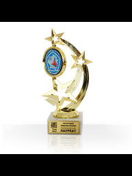 Награда лауреата участника программы «100 лучших товаров России» в номинации: «Продукция производственно-технического назначения». Региональный этап