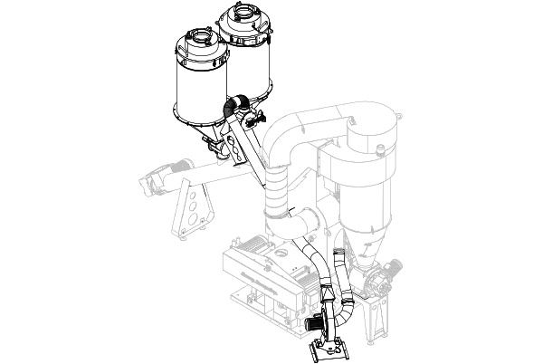 Air Dedusting System for TRIBOKINETIKA-6050 MP mill